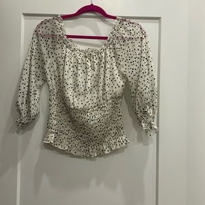 Black and White Anthro Top